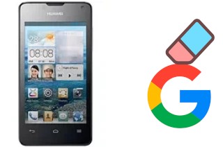 How to delete the Google account in Huawei Ascend Y300