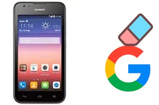 How to delete the Google account in Huawei Ascend Y550