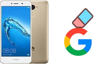 How to delete the Google account in Huawei Y7 Prime