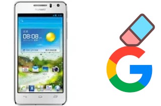 How to delete the Google account in Huawei Ascend G600