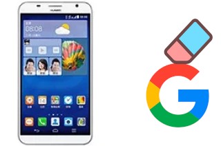 How to delete the Google account in Huawei Ascend GX1