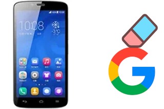 How to delete the Google account in Huawei Honor 3C Play