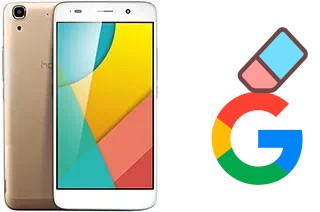 How to delete the Google account in Huawei Y6