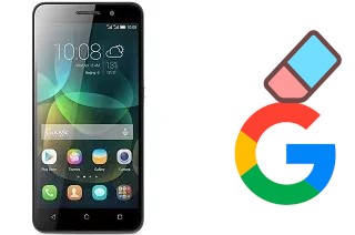 How to delete the Google account in Huawei Honor 4C