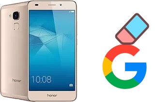 How to delete the Google account in Huawei Honor 5c