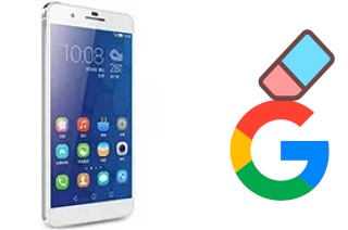 How to delete the Google account in Huawei Honor 6 Plus