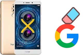 How to delete the Google account in Huawei Honor 6X