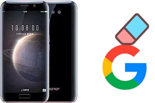 How to delete the Google account in Huawei Honor Magic