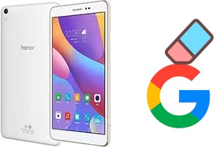 How to delete the Google account in Huawei Honor Pad 2