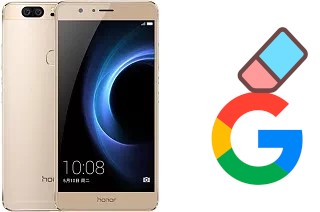 How to delete the Google account in Huawei Honor V8