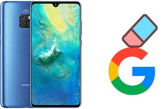 How to delete the Google account in Huawei Mate 20