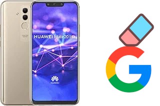 How to delete the Google account in Huawei Mate 20 lite