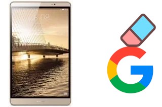 How to delete the Google account in Huawei MediaPad M2 8.0