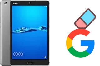 How to delete the Google account in Huawei MediaPad M3 Lite 8