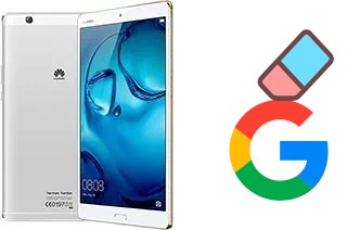 How to delete the Google account in Huawei MediaPad M3 8.4