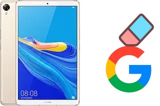 How to delete the Google account in Huawei MediaPad M6 8.4