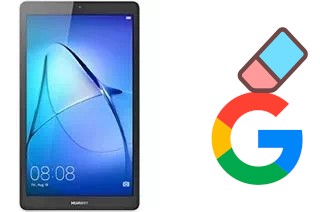 How to delete the Google account in Huawei MediaPad T3 7.0