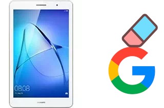 How to delete the Google account in Huawei MediaPad T3 8.0