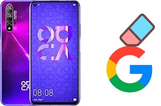 How to delete the Google account in Huawei nova 5T