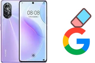 How to delete the Google account in Huawei nova 8 5G