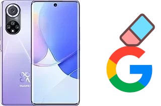 How to delete the Google account in Huawei nova 9