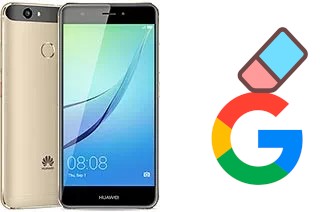 How to delete the Google account in Huawei nova