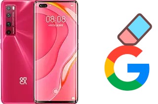 How to delete the Google account in Huawei nova 7 Pro 5G