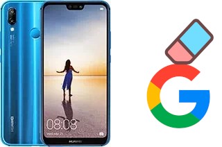 How to delete the Google account in Huawei P20 lite