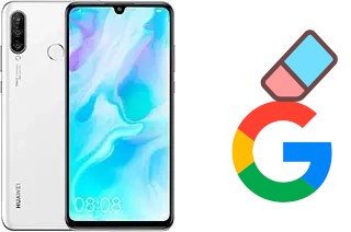 How to delete the Google account in Huawei P30 lite