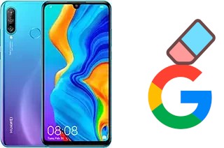 How to delete the Google account in Huawei P30 lite New Edition