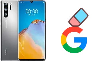 How to delete the Google account in Huawei P30 Pro New Edition