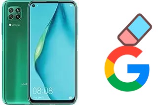 How to delete the Google account in Huawei P40 lite