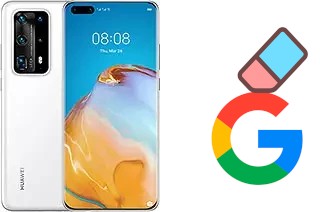 How to delete the Google account in Huawei P40 Pro+