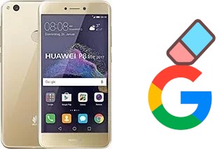 How to delete the Google account in Huawei P8 Lite (2017)