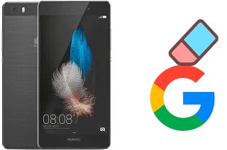 How to delete the Google account in Huawei P8lite