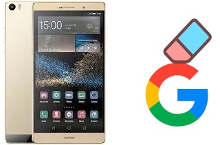 How to delete the Google account in Huawei P8max