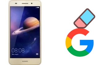 How to delete the Google account in Huawei Y6 II