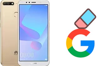 How to delete the Google account in Huawei Y6 Prime (2018)