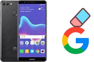 How to delete the Google account in Huawei Y9 (2018)