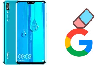 How to delete the Google account in Huawei Y9 (2019)