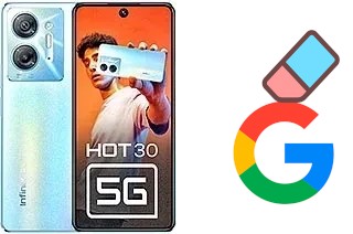 How to delete the Google account in Infinix Hot 30 5G