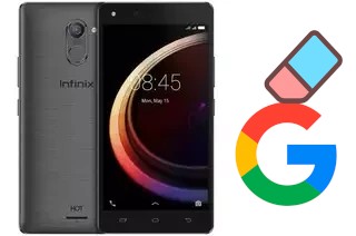 How to delete the Google account in Infinix Hot 4