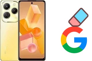 How to delete the Google account in Infinix Hot 40 Pro