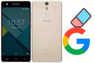 How to delete the Google account in Infinix Hot S