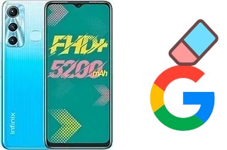 How to delete the Google account in Infinix Hot 11