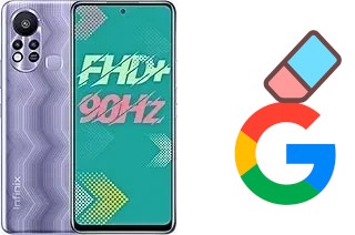 How to delete the Google account in Infinix Hot 11s