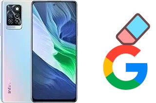 How to delete the Google account in Infinix Note 10 Pro NFC