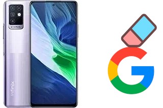 How to delete the Google account in Infinix Note 10