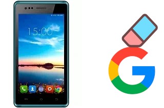 How to delete the Google account in Intex Aqua 4.5E