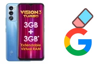 How to delete the Google account in itel Vision 3 Turbo